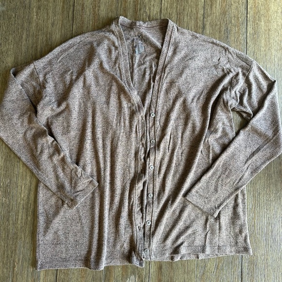 Brown AE Button-Up Cardigan - Picture 1 of 2